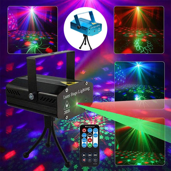 Ferngesteuertes Laser-Bühnenlicht