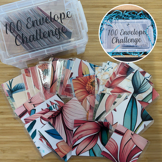 100-Umschläge-Challenge-Box-Set