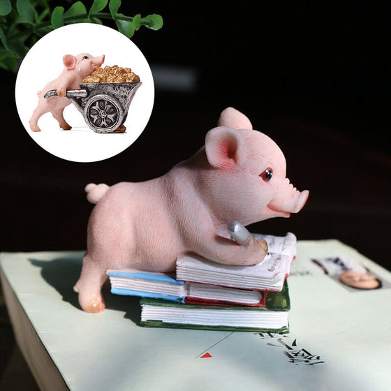 Niedliche Schwein-Verzierung