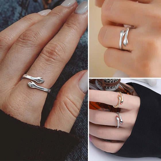 Bestes geschenk - umarmungsring