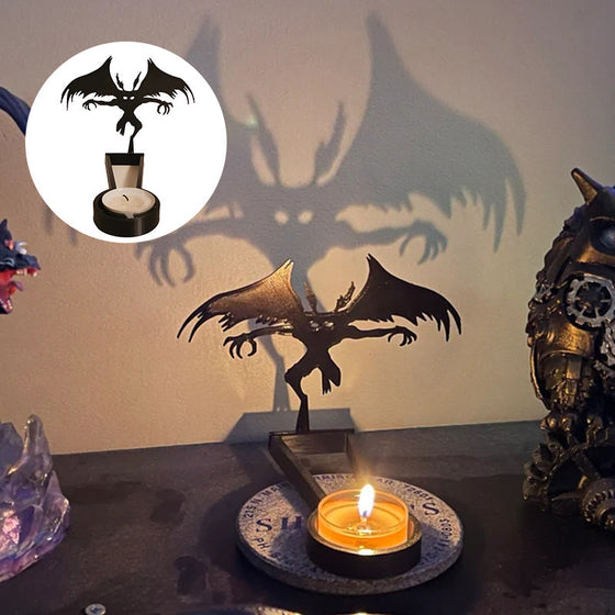 Gruseliges Halloween-Schattendekor