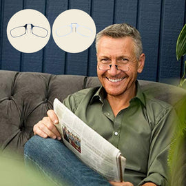 Beinlose Nasenclip Lesebrille