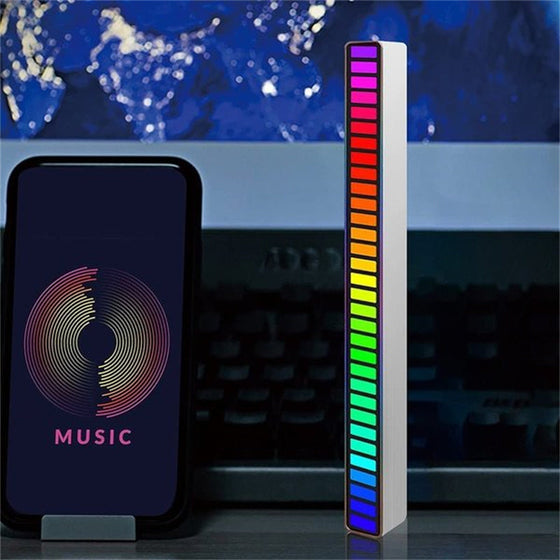 Kabellose Soundaktivierte RGB-Lichtleiste