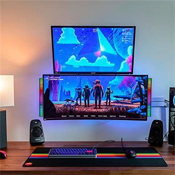 Kabellose Soundaktivierte RGB-Lichtleiste