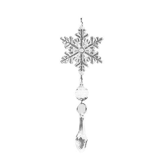 Kristall-Weihnachtsschneeflocken-Ornamente
