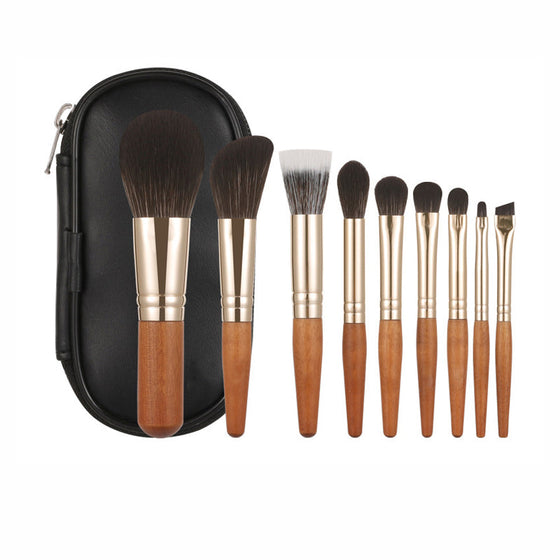 Mini-Makeup-Pinselset (9 Stück)
