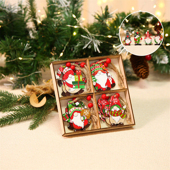 Zwergen-Ornament-Set (12 Stück)