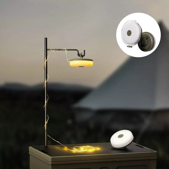 Multifunktionales tragbares Campinglicht