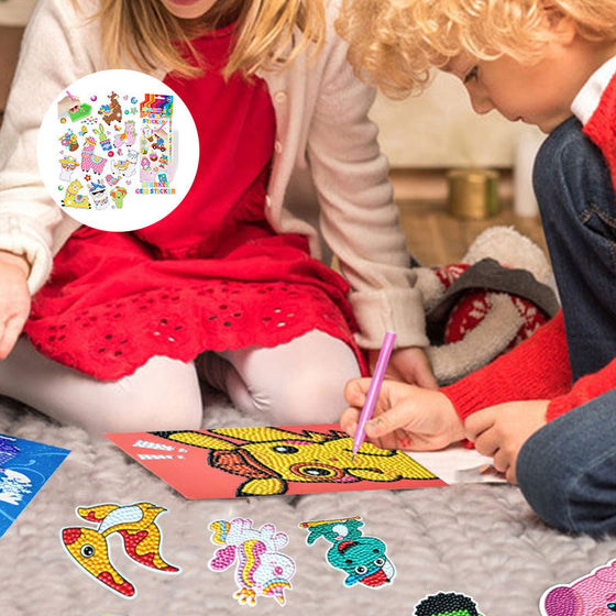 DIY Cartoon-Diamantmalerei für Kinder