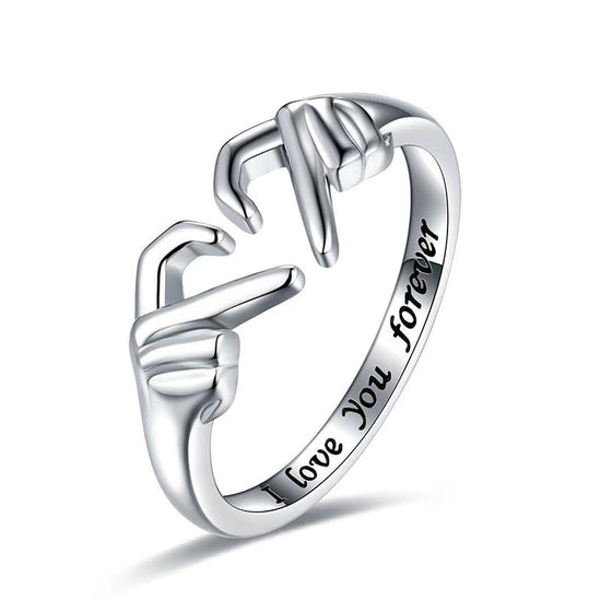 Bestes geschenk - umarmungsring