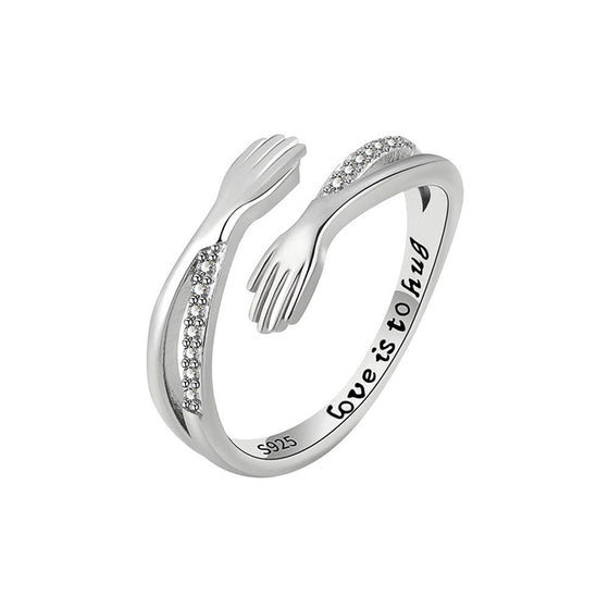 Bestes geschenk - umarmungsring